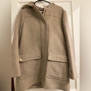J Crew Tan Winter Coat